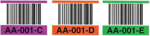 Color Sequential Barcodes