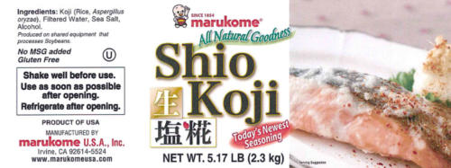 Shio Koji Label